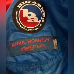 Big Agnes
Anvil Horn 15 Sleeping Bag - Men's Left Zip Long